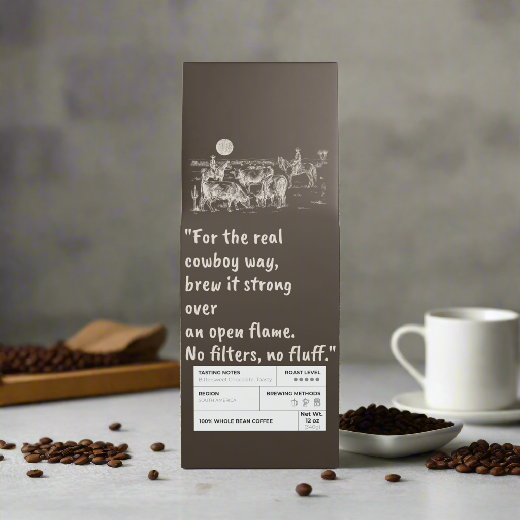 "Backcountry Bitter" Blend (Dark French Roast)
